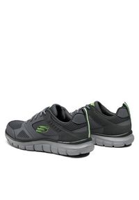 skechers - Skechers Sneakersy Syntac 232398/CHAR Szary. Kolor: szary. Materiał: materiał #3