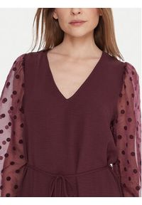 Vero Moda Sukienka koktajlowa Alva 10337473 Fioletowy Regular Fit. Kolor: fioletowy. Materiał: syntetyk. Styl: wizytowy #7