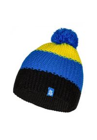 ZIKKO - Ciepły zimowy kapelusz dziecięcy Zonko 46-48 z wysokiej jakości polaru. Kolor: żółty, fioletowy, wielokolorowy, czarny. Materiał: polar. Sezon: zima. Styl: elegancki #1