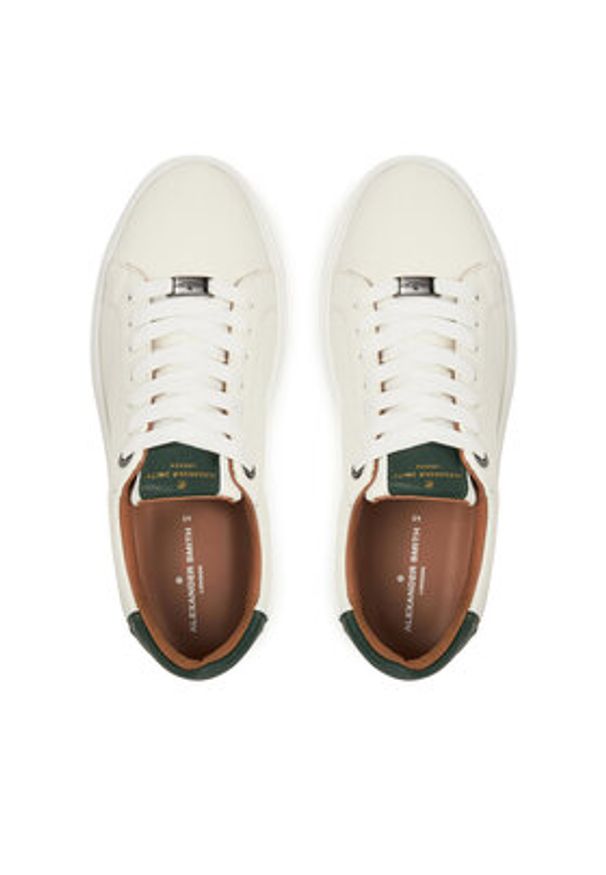 Alexander Smith Sneakersy Albbldm 9066 Biały. Kolor: biały. Materiał: skóra