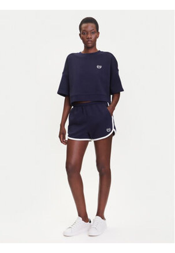 GAP - Gap Szorty sportowe 778453-01 Granatowy Regular Fit. Kolor: niebieski. Materiał: bawełna