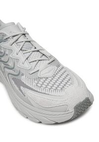 HOKA - Hoka Sneakersy Clifton LS 1141550 Szary. Kolor: szary. Materiał: skóra, zamsz #6