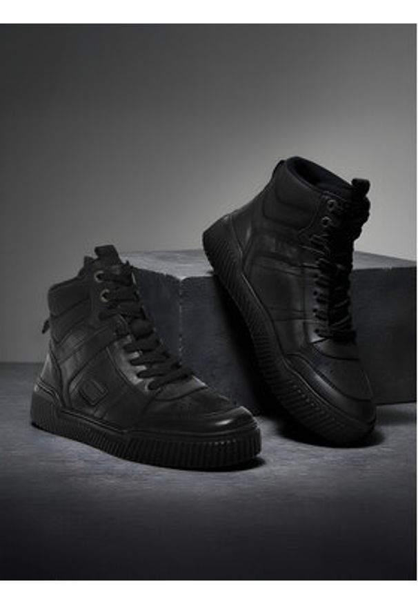 G-Star RAW - G-Star Raw Sneakersy CEO-WI16-SABY-01 Czarny. Kolor: czarny. Materiał: nubuk, skóra