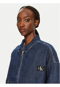 Calvin Klein Jeans Kurtka jeansowa J20J224717 Granatowy Relaxed Fit. Kolor: niebieski. Materiał: bawełna #6