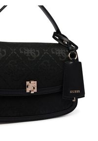 Guess Torebka Audrey Logo HWJG97 55210 Czarny. Kolor: czarny. Materiał: skórzane #6