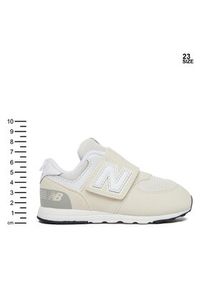 New Balance Sneakersy NW574EVW Kremowy. Kolor: kremowy. Materiał: materiał. Model: New Balance 574 #4