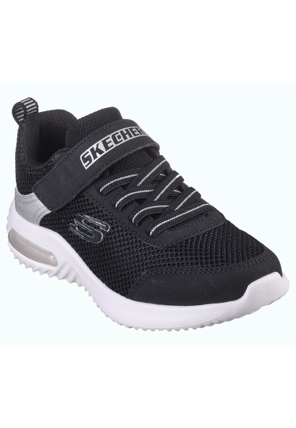 skechers - Buty sportowe Sneakersy chłopięce, Bounder-Tech. Kolor: wielokolorowy, czarny, szary. Sport: turystyka piesza