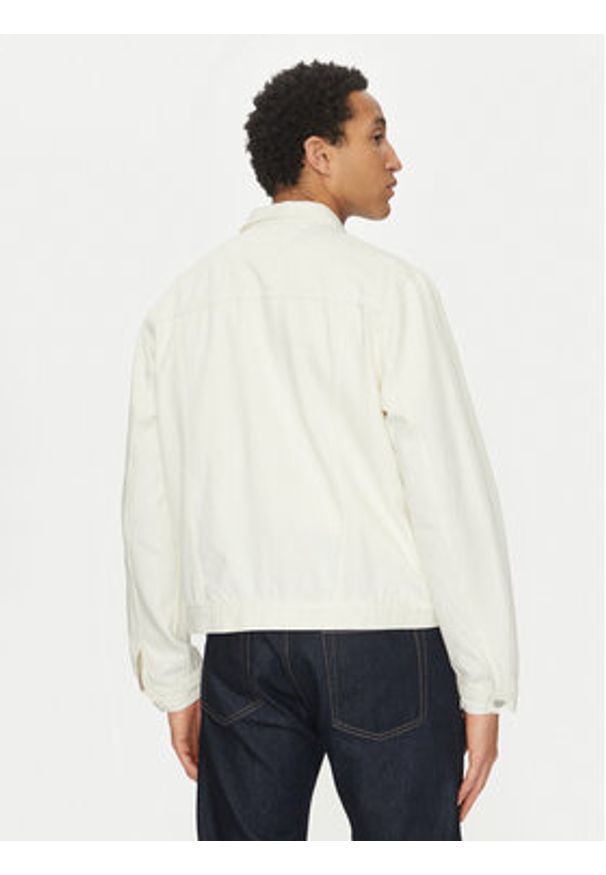 TOMMY HILFIGER - Tommy Hilfiger Kurtka jeansowa MW0MW39212 Écru Regular Fit. Materiał: bawełna