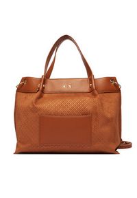 Armani Exchange Torebka XW001211 AF22645 U6119 Beżowy. Kolor: beżowy. Materiał: skórzane #3