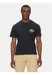 Quiksilver T-Shirt EQYZT08038 Czarny Regular Fit. Kolor: czarny. Materiał: bawełna #5