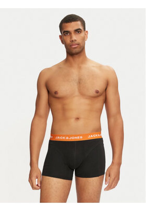 Jack & Jones - Jack&Jones Komplet 5 par bokserek 12259103 Czarny. Kolor: czarny. Materiał: bawełna