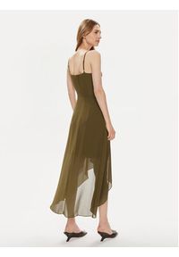 Morgan Sukienka koktajlowa 231-REUILLY Brązowy Regular Fit. Kolor: brązowy. Materiał: syntetyk. Styl: wizytowy #3