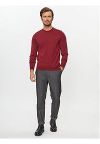 BOSS - Boss Sweter Botto-L 50476364 Czerwony Regular Fit. Kolor: czerwony. Materiał: wełna #3