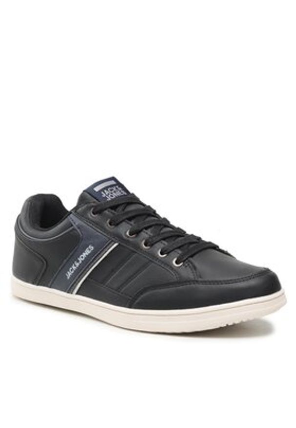 Jack & Jones - Jack&Jones Sneakersy Jfwbradfield 12203489 Czarny. Kolor: czarny. Materiał: skóra