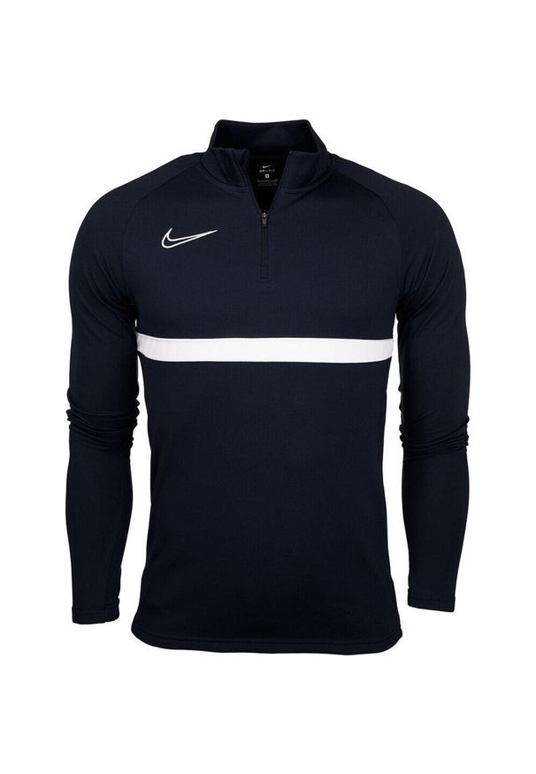 Bluza sportowa męska Nike Dri-FIT Academy. Kolor: niebieski. Długość rękawa: długi rękaw. Technologia: Dri-Fit (Nike). Styl: sportowy