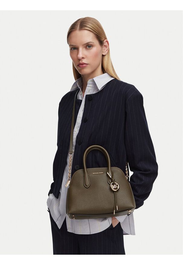 MICHAEL Michael Kors Torebka 30T6GX4S2L Brązowy. Kolor: brązowy. Materiał: skórzane