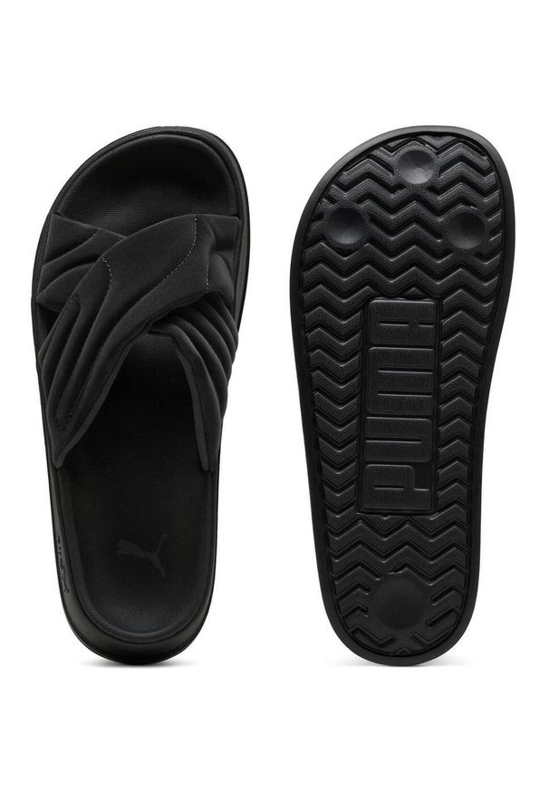 Plaskanie Puma Leadcat Platform, Kobiety. Kolor: czarny. Materiał: syntetyk, materiał. Obcas: na platformie. Styl: sportowy