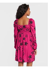 Please Sukienka koktajlowa A1FHBDG000 Różowy Regular Fit. Kolor: różowy. Materiał: syntetyk. Styl: wizytowy #4