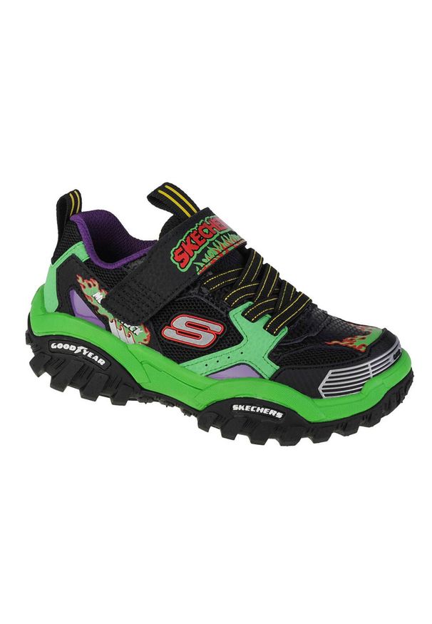 skechers - Buty sportowe chłopięce, Skechers Turbo Speed. Kolor: czarny. Model: Skechers Sport. Sport: turystyka piesza