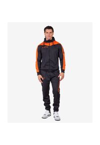 Givova Roma dres z kapturem polarfleece L. Kolor: niebieski, fioletowy, wielokolorowy. Materiał: dresówka