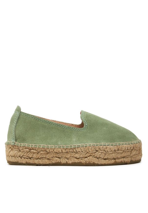 Espadryle Manebi. Kolor: zielony