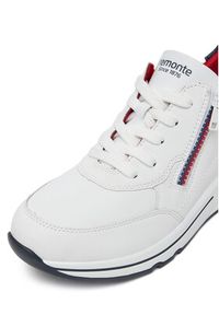 Remonte Sneakersy D2H00-80 Biały. Kolor: biały. Materiał: materiał, syntetyk #4