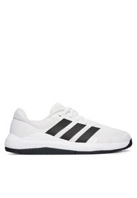 Adidas - adidas Buty na siłownię Dropset Base Training Shoes JS3166 Biały. Kolor: biały. Materiał: materiał. Sport: fitness #1