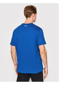 Fila T-Shirt Belen 768981 Granatowy Regular Fit. Kolor: niebieski. Materiał: bawełna