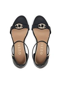 Guess Sandały FLTKAB LEA03 Czarny. Kolor: czarny. Materiał: skóra #6