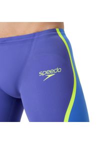 Strój startowy pływacki męski Speedo Lzr Intent 2.0. Kolor: zielony, wielokolorowy, fioletowy