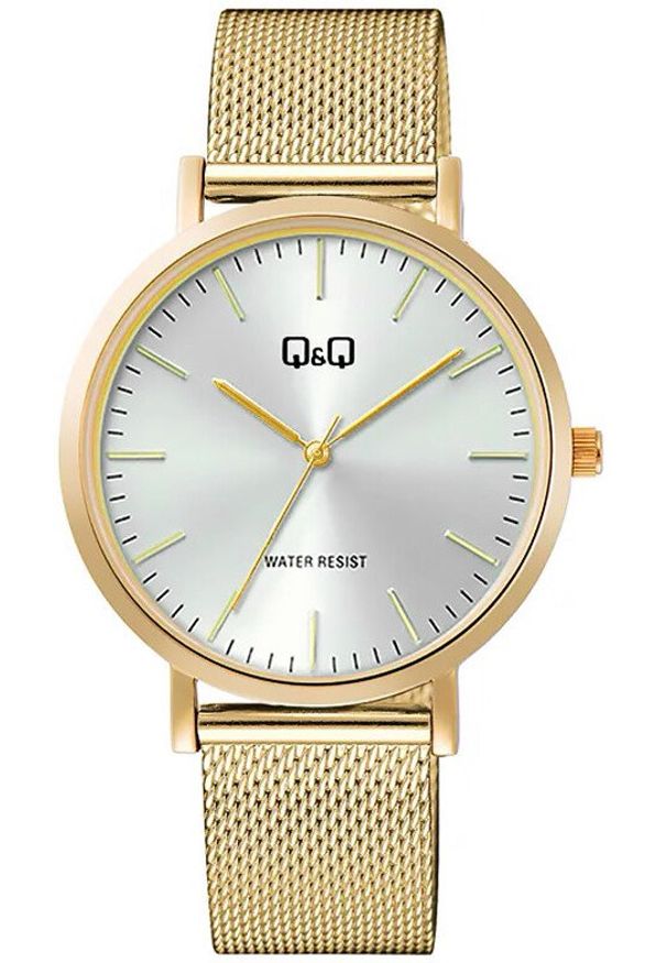 Zegarek męski QQ C34A-005P złoty. Kolor: złoty