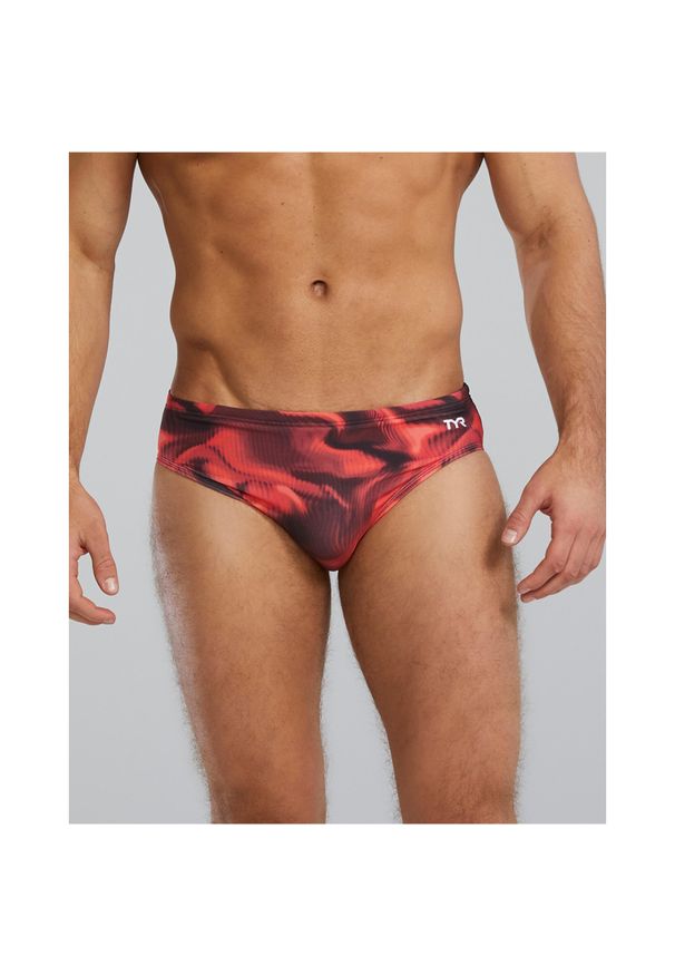 Spodenki pływackie TYR M DE BRIEF WAV. Kolor: różowy