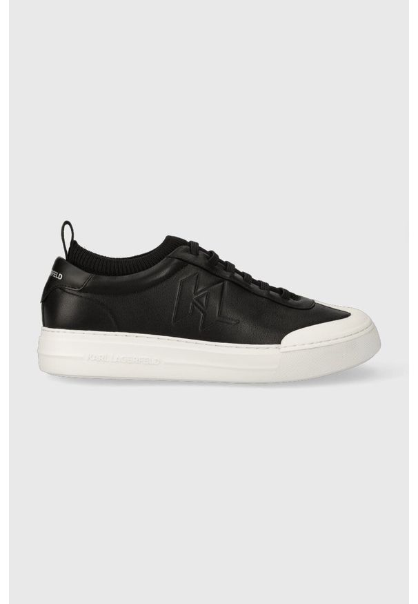 Karl Lagerfeld sneakersy T/KAP KC kolor czarny KL51423. Nosek buta: okrągły. Zapięcie: sznurówki. Kolor: czarny. Materiał: materiał