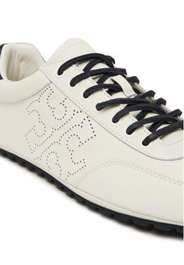 Tory Burch Sneakersy Field 175591 Écru. Kolor: kremowy. Materiał: skóra