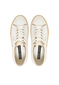 Pepe Jeans Espadryle Samoi Mix PLS31595 Biały. Kolor: biały. Materiał: materiał #4