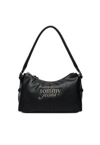 Tommy Jeans Torebka Tjw Bold Shoulder Bag AW0AW18468 Czarny. Kolor: czarny. Materiał: skórzane #1