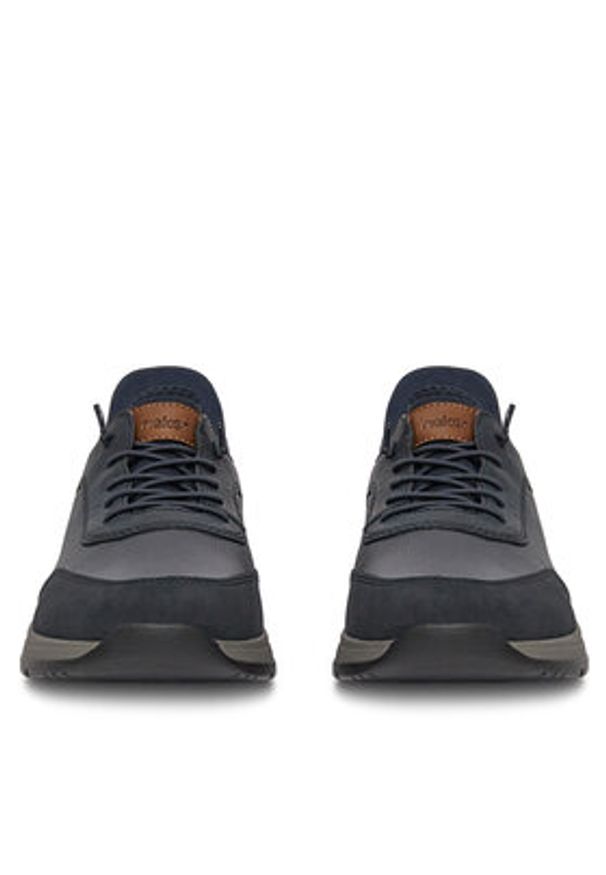 Rieker Sneakersy 39655-14 Czarny. Kolor: czarny. Materiał: skóra