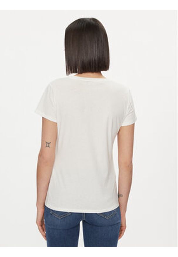 Liu Jo T-Shirt WA4019 JS923 Biały Regular Fit. Kolor: biały. Materiał: bawełna