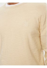 INDICODE Sweter Hugolia 30-459 Beżowy Regular Fit. Kolor: beżowy. Materiał: bawełna #5