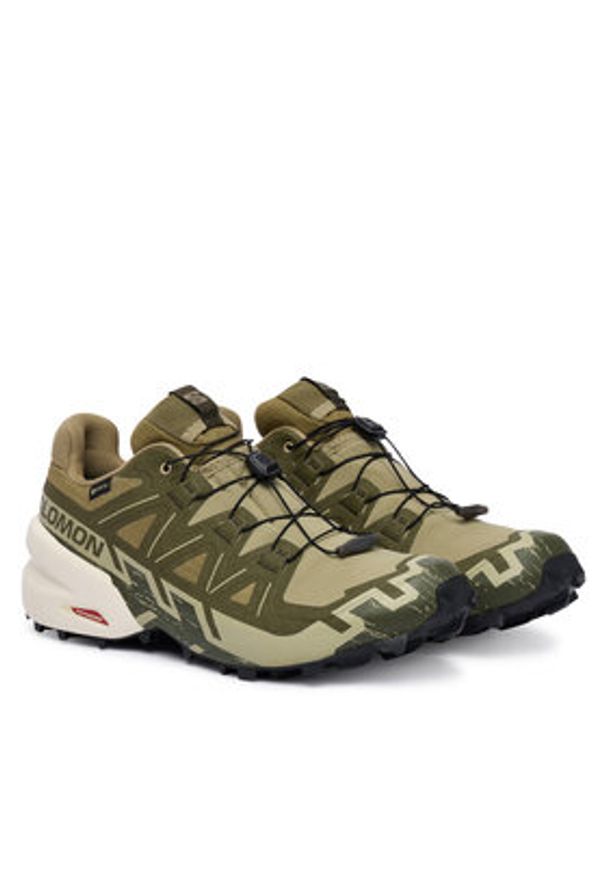 salomon - Salomon Buty do biegania Speedcross 6 Gore-Tex L47985500 Zielony. Kolor: zielony. Materiał: materiał. Technologia: Gore-Tex. Model: Salomon Speedcross