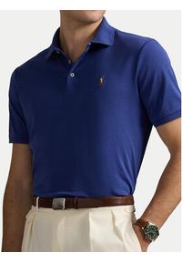 Polo Ralph Lauren Polo 710704319164 Granatowy Slim Fit. Typ kołnierza: polo. Kolor: niebieski. Materiał: bawełna #3