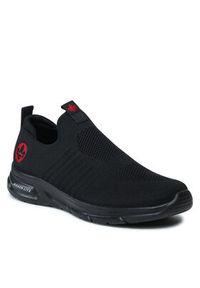 Rieker Sneakersy B7365-00 Czarny. Kolor: czarny. Materiał: materiał #5