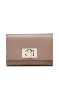 Furla Duży Portfel Damski 1927 WP00225-ARE000-1257S-1-007-20-CN-P Beżowy. Kolor: beżowy. Materiał: skóra