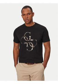 Guess T-Shirt M6RI03 I3Z14 Czarny Regular Fit. Kolor: czarny. Materiał: bawełna #1