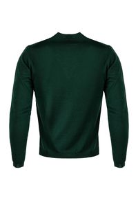 Takeshy Kurosawa Sweter | 83476 | Maglia Lupetto Calato Lana | Mężczyzna | Zielony. Okazja: na co dzień. Kolor: zielony. Materiał: wełna, akryl. Styl: casual #2