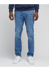 Lee - LEE BROOKLYN STRAIGHT MĘSKIE SPODNIE JEANSOWE JEANSY MANHATTAN MID L452NLC06