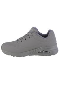 skechers - Buty do chodzenia damskie Skechers Uno-Stand on Air. Kolor: szary. Sport: turystyka piesza