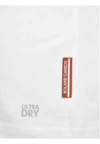 Lacoste T-Shirt TH8309 Biały Regular Fit. Kolor: biały. Materiał: bawełna