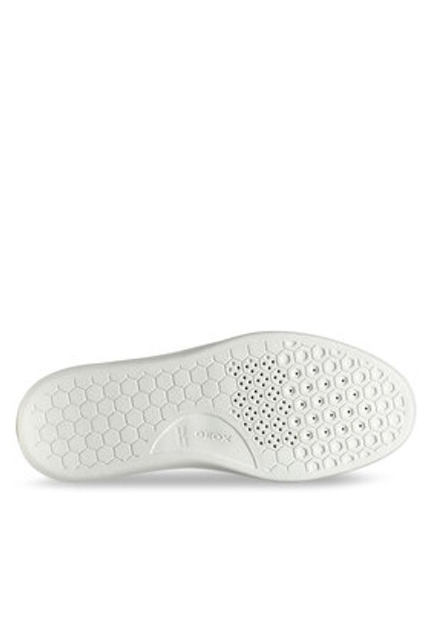 Geox Sneakersy U Deiven U555WC 04722 C1352 Biały. Kolor: biały. Materiał: zamsz, skóra