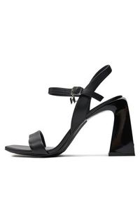 Karl Lagerfeld - KARL LAGERFELD Sandały KL33124 Czarny. Kolor: czarny. Materiał: skóra #5